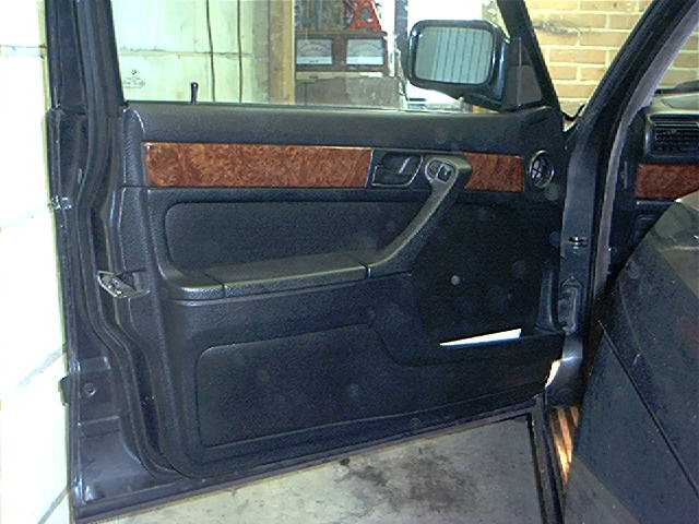 Removing The Front Door Panel