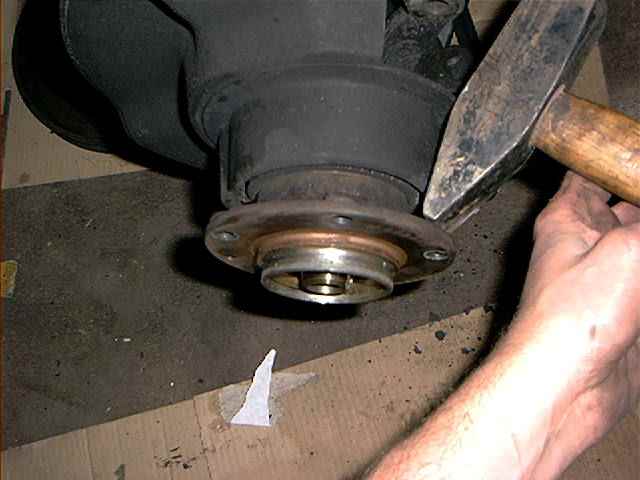 Bmw front wheel bearing puller #5